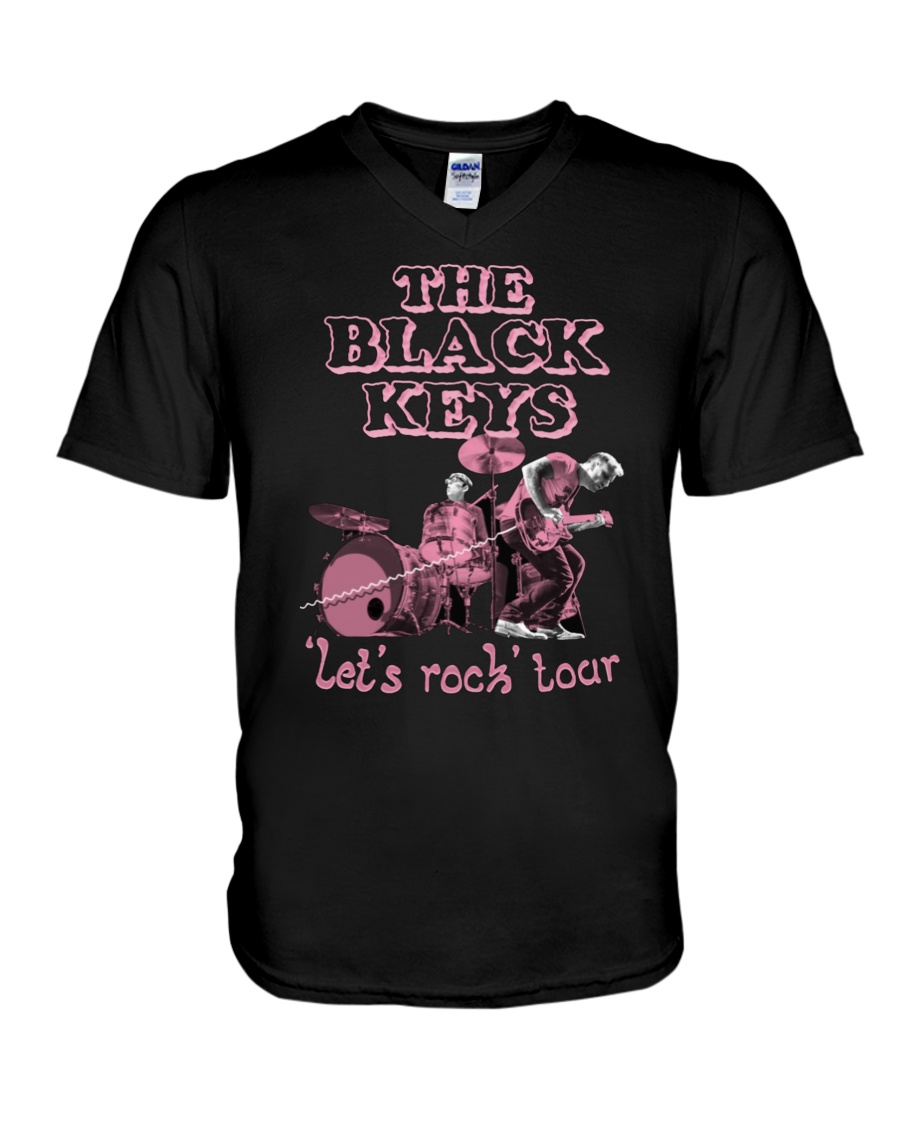 The Black Keys Let's Rock Canada Tour 2020 T Shirt V-Neck T-Shirt