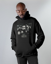 los meros berner AND b real T shirt Hooded Sweatshirt apparel-hooded-sweatshirt-lifestyle-front-09