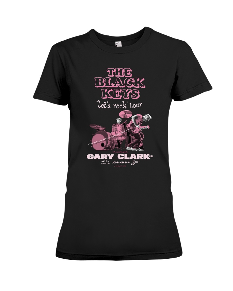 The Black Keys Let's Rock Tour 2020 Shirts Premium Fit Ladies Tee