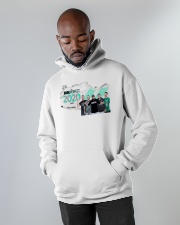 the dude perfect 2020 tour T shirt Hooded Sweatshirt apparel-hooded-sweatshirt-lifestyle-front-09