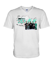the dude perfect 2020 tour T shirt V-Neck T-Shirt thumbnail