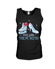 THIS GIRL LOVES THEM BOTH Unisex Tank thumbnail