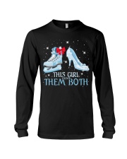 THIS GIRL LOVES THEM BOTH Long Sleeve Tee thumbnail