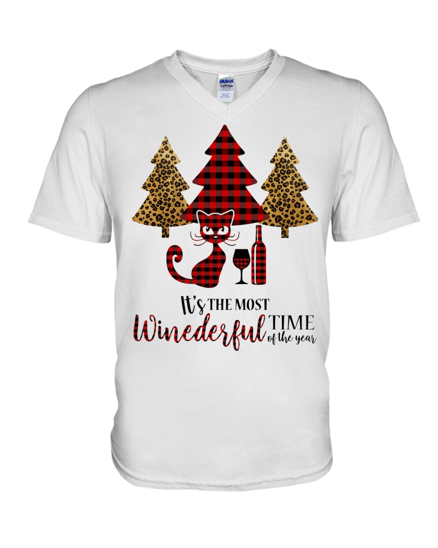 IT'S THE MOST WINEDERFUL TIME OF THE YEAR V-Neck T-Shirt