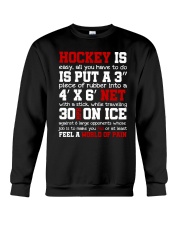 HOCKEY IS EASY Crewneck Sweatshirt thumbnail