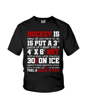 HOCKEY IS EASY Youth T-Shirt thumbnail
