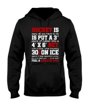 HOCKEY IS EASY Hooded Sweatshirt thumbnail