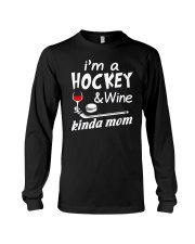 KINDA MOM - HOCKEY Long Sleeve Tee thumbnail