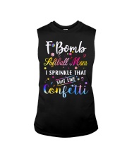 F BOMB SOFTBALL MOM Sleeveless Tee thumbnail