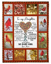 To my Daughter Fleece Blanket tile