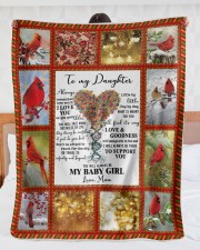 To my Daughter Large Sherpa Fleece Blanket - 60" x 80" aos-sherpa-fleece-blanket-60x80-lifestyle-front-23