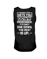 IT'S ONLY ONE DOWN THE REST IS UP Unisex Tank thumbnail