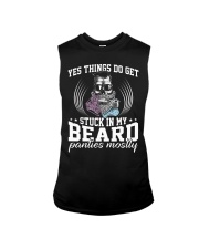 YES THINGS DO GET STUCK IN MY BEARD Sleeveless Tee thumbnail