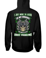 LISTEN TO MY EXHAUST Hooded Sweatshirt thumbnail