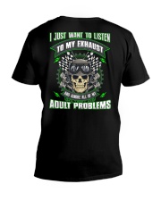 LISTEN TO MY EXHAUST V-Neck T-Shirt thumbnail