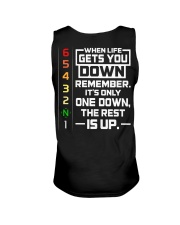 IT'S ONLY ONE DOWN THE REST IS UP Unisex Tank thumbnail