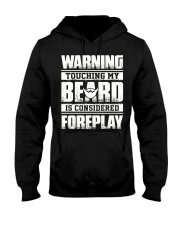 Touching my beard is considered Hooded Sweatshirt thumbnail