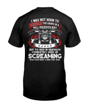 I WAS NOT BORN TO ARRIVE AT THE GRAVE Premium Fit Mens Tee thumbnail