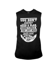 YOU JUST NEED BALLS AND BEARD Sleeveless Tee thumbnail