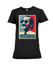 TEE-SHIRT EXCESSIVEMENT ENERVANT CLAUDY FOCAN Premium Fit Ladies Tee thumbnail