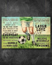 Soccer Today Is A Good Day 17x11 Poster aos-poster-landscape-17x11-lifestyle-12