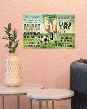 Soccer Today Is A Good Day 17x11 Poster poster-landscape-17x11-lifestyle-21