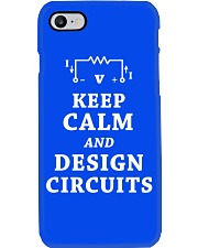 Electrician Keep Calm And Design Circuits Phone Case tile