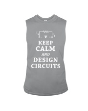 Electrician Keep Calm And Design Circuits Sleeveless Tee tile