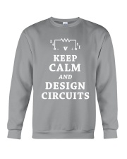 Electrician Keep Calm And Design Circuits Crewneck Sweatshirt tile
