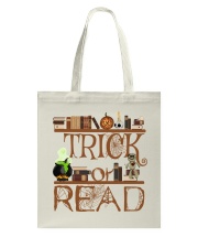 Librarian Trick or Read Tote Bag tile