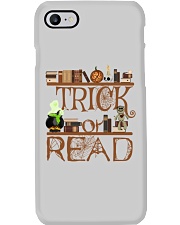 Librarian Trick or Read Phone Case tile