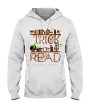 Librarian Trick or Read Hooded Sweatshirt tile