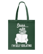 Librarian Shhh... I'm self isolating Tote Bag tile