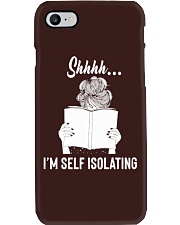 Librarian Shhh... I'm self isolating Phone Case tile