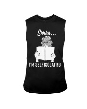 Librarian Shhh... I'm self isolating Sleeveless Tee tile