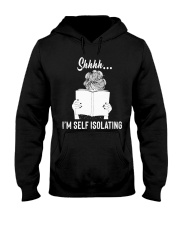Librarian Shhh... I'm self isolating Hooded Sweatshirt tile
