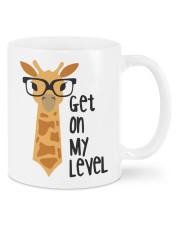 Giraffe Get On My Level Mug front