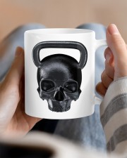 Fitness Kettlebell Skull Mug ceramic-mug-lifestyle-81