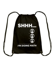 Fitness I'm Doing Math Drawstring Bag tile