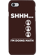 Fitness I'm Doing Math Phone Case tile