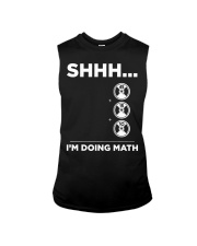 Fitness I'm Doing Math Sleeveless Tee tile