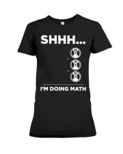 Fitness I'm Doing Math Premium Fit Ladies Tee tile