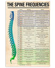 Massage Therapist The Spine Frequencies 11x17 Poster front