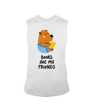 Librarian Books Are My Friends Sleeveless Tee tile
