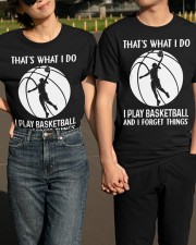 I Play Basketball and Forget Things Classic T-Shirt apparel-classic-tshirt-lifestyle-front-146