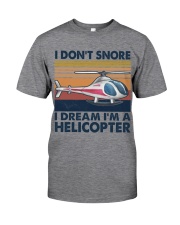 Pilot I Dream I'm A Helicopter Classic T-Shirt tile