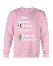 Soccer Repeat Crewneck Sweatshirt tile