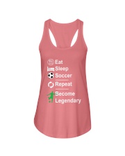 Soccer Repeat Ladies Flowy Tank tile