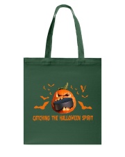 Hockey Catching The Halloween Spirit Tote Bag tile