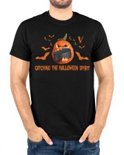 Hockey Catching The Halloween Spirit Classic T-Shirt custom-t-shirts-classic-lifestyle-front-224